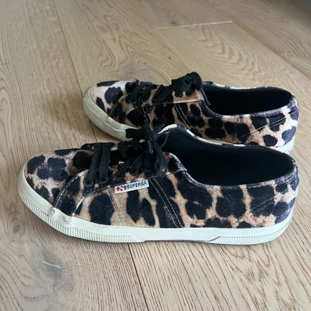 Leopard superego sneakers